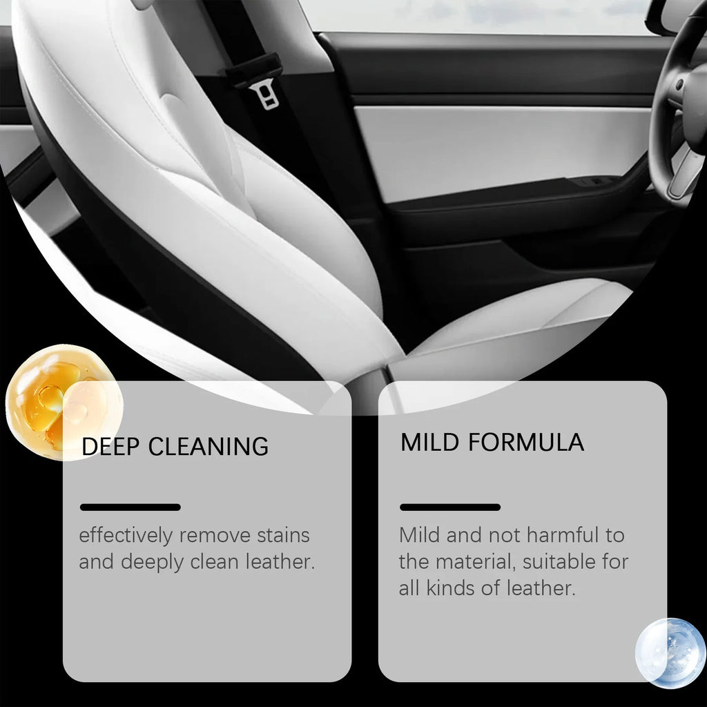 Mink Oil Leather Cream — Clean, Restore & Protect Car Seats